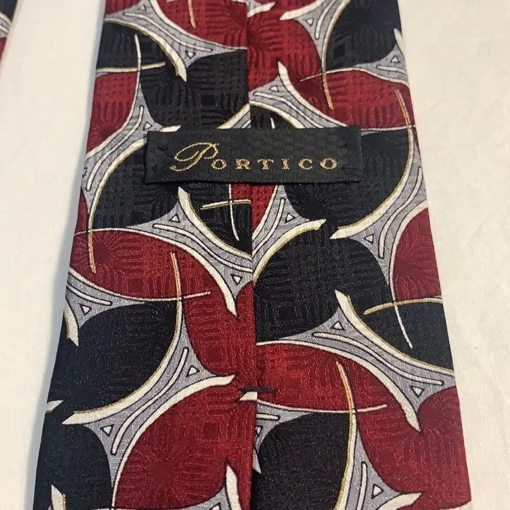 3for$20 portico tie 100% imported silk